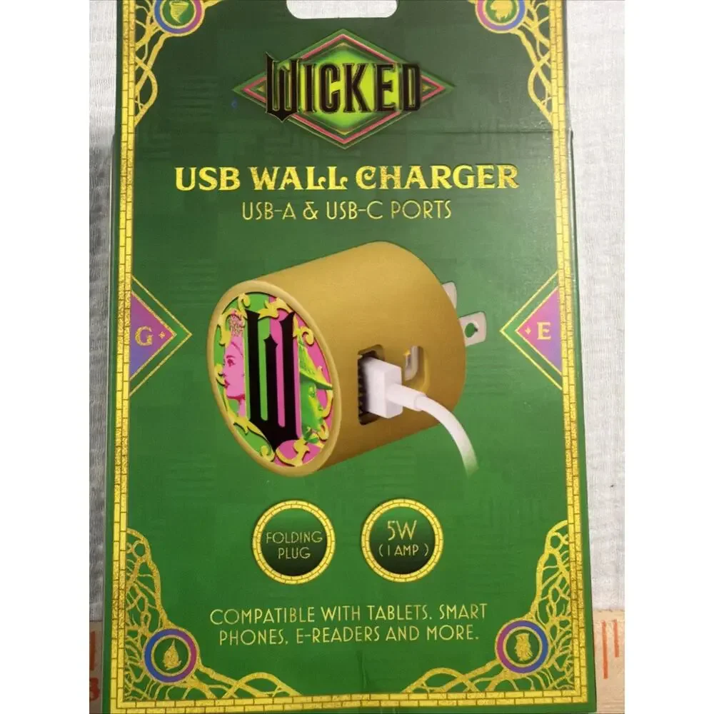 Wicked USB Wall Charger NEW Lot Of 2